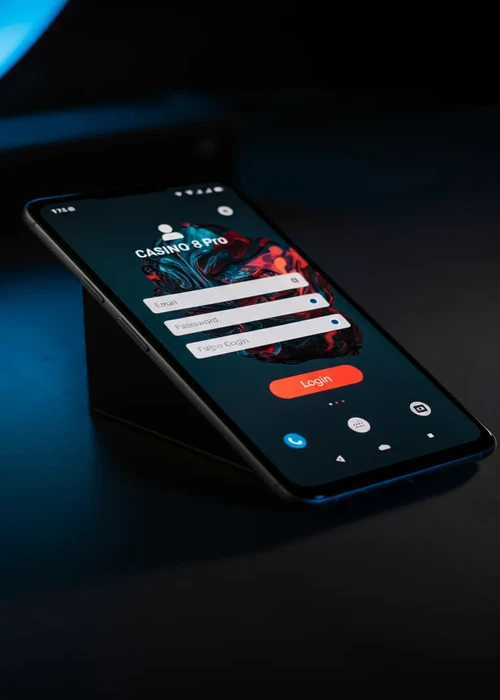 Interface de login Simsino avec connexion sociale intégrée